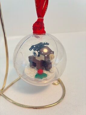 Lego Christmas Ornament Reindeer #854038 Retired